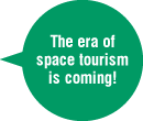 The era of space tourism is coming!